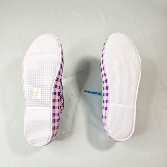 Irregular Choice Gingham Surprise Pink Sneakers Size 41 Brand New! - Picture 8 of 9
